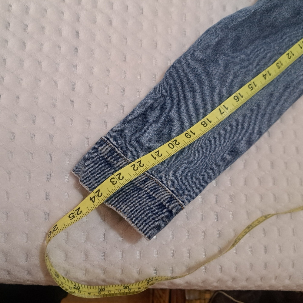 ASPHALT Jacket Denim Lt.blue Women Size M - Picture 5 of 10